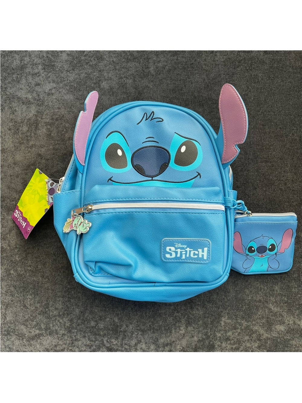 NWT Stitch Licensed 10.5" Mini Backpack and Coinpurse